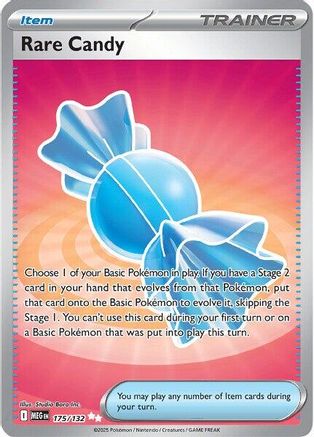 Rare Candy 175/132 - Holofoil Mega Evolution
