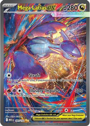 Mega Latias ex 181/132 - Holofoil Mega Evolution
