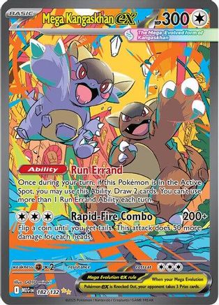 Mega Kangaskhan ex 182/132 - Holofoil Mega Evolution