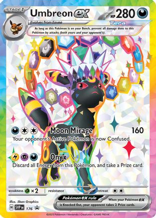 Umbreon ex - 176 SVP  - Holofoil SV Scarlet & Violet Promo Cards