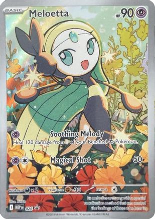 Meloetta 026  - Holofoil ME Mega Evolution Promo
