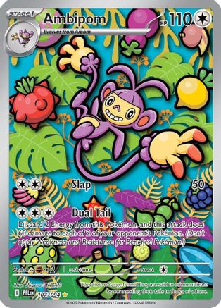 Ambipom 107/094 - Holofoil Phantasmal Flames