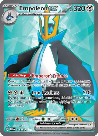 Empoleon ex 114/094 - Holofoil Phantasmal Flames