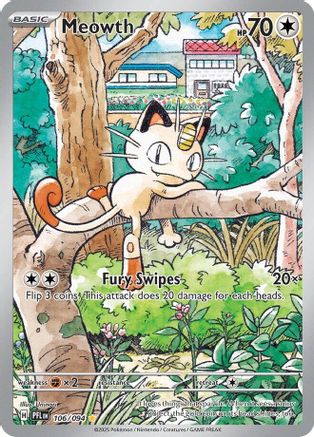 Meowth 106/094 - Holofoil Phantasmal Flames
