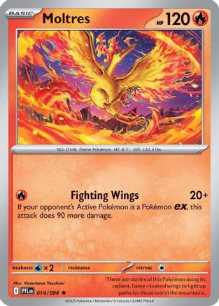 Moltres 014/094  ME02 Phantasmal Flames