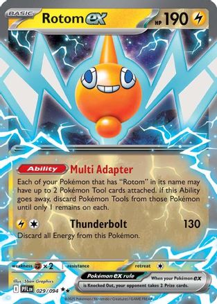 Rotom ex 029/094 - Holofoil Phantasmal Flames