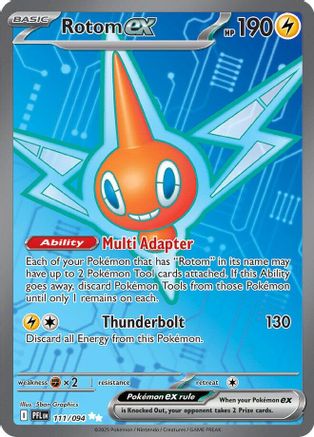 Rotom ex 111/094 - Holofoil Phantasmal Flames