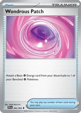Wondrous Patch 094/094 - Reverse Holofoil Phantasmal Flames