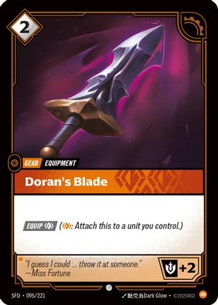 Doran's Blade 095/221 - Spiritforged