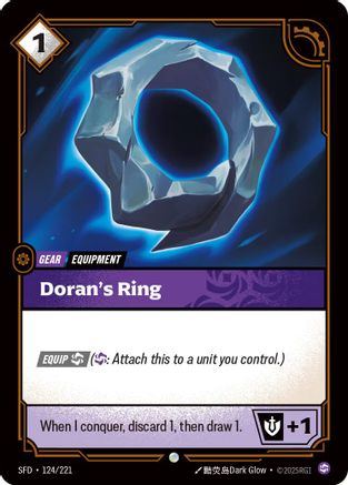 Doran's Ring 124/221 - Spiritforged Foil