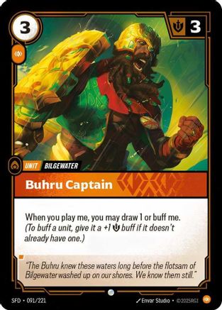 Buhru Captain 091/221 - Spiritforged Foil