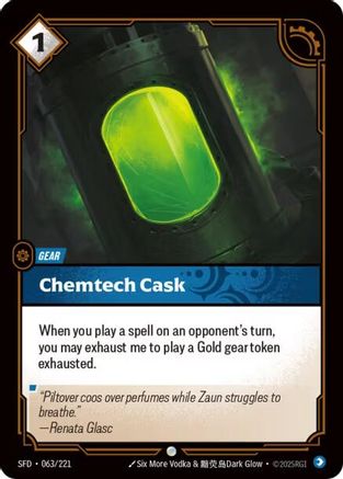 Chemtech Cask 063/221 - Spiritforged