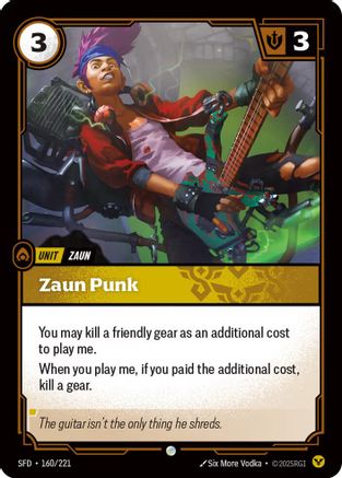 Zaun Punk (160/221) - Spiritforged