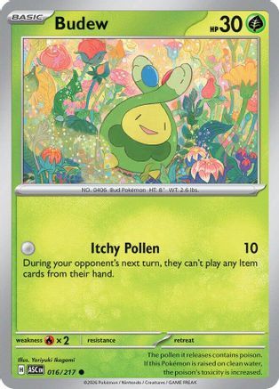 Budew 016/217 Ascended Heroes