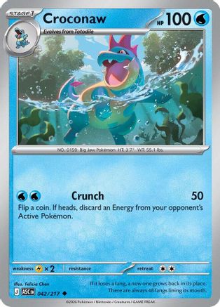 Croconaw 042/217 Ascended Heroes