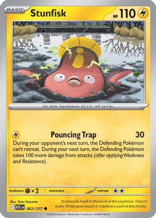 Stunfisk 062/217 Ascended Heroes