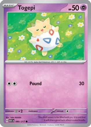 Togepi 080/217 Ascended Heroes