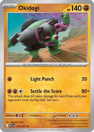 Okidogi 122/217 - Holofoil Ascended Heroes