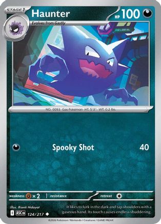 Haunter 124/217 Ascended Heroes