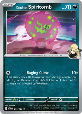 Cynthia's Spiritomb 133/217 Ascended Heroes