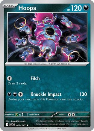 Hoopa 141/217 - Holofoil Ascended Heroes
