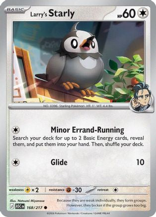 Larry's Starly 168/217 Ascended Heroes