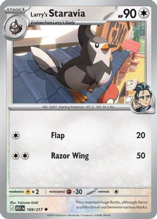 Larry's Staravia 169/217 Ascended Heroes