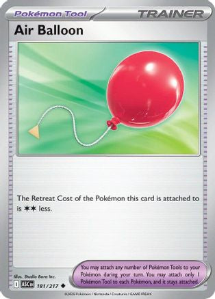 Air Balloon 181/217 Ascended Heroes