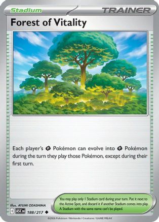 Forest of Vitality 188/217 Ascended Heroes