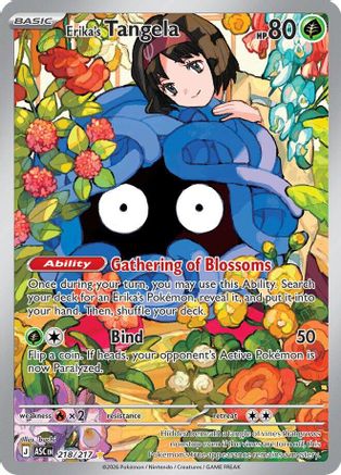 Erika's Tangela 218/217 - Holofoil Ascended Heroes