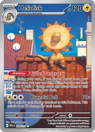 Heliolisk 229/217 - Holofoil Ascended Heroes