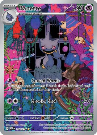 Banette 234/217  - Holofoil ME Ascended Heroes