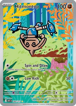Hitmontop 240/217 - Holofoil Ascended Heroes