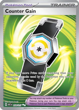 Counter Gain 259/217  - Holofoil ME Ascended Heroes