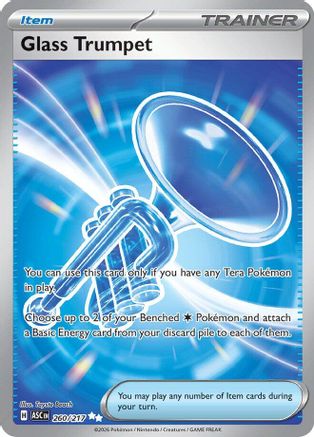 Glass Trumpet 260/217  - Holofoil ME Ascended Heroes