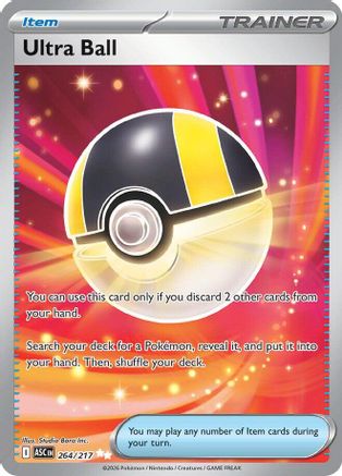Ultra Ball 264/217  - Holofoil ME Ascended Heroes