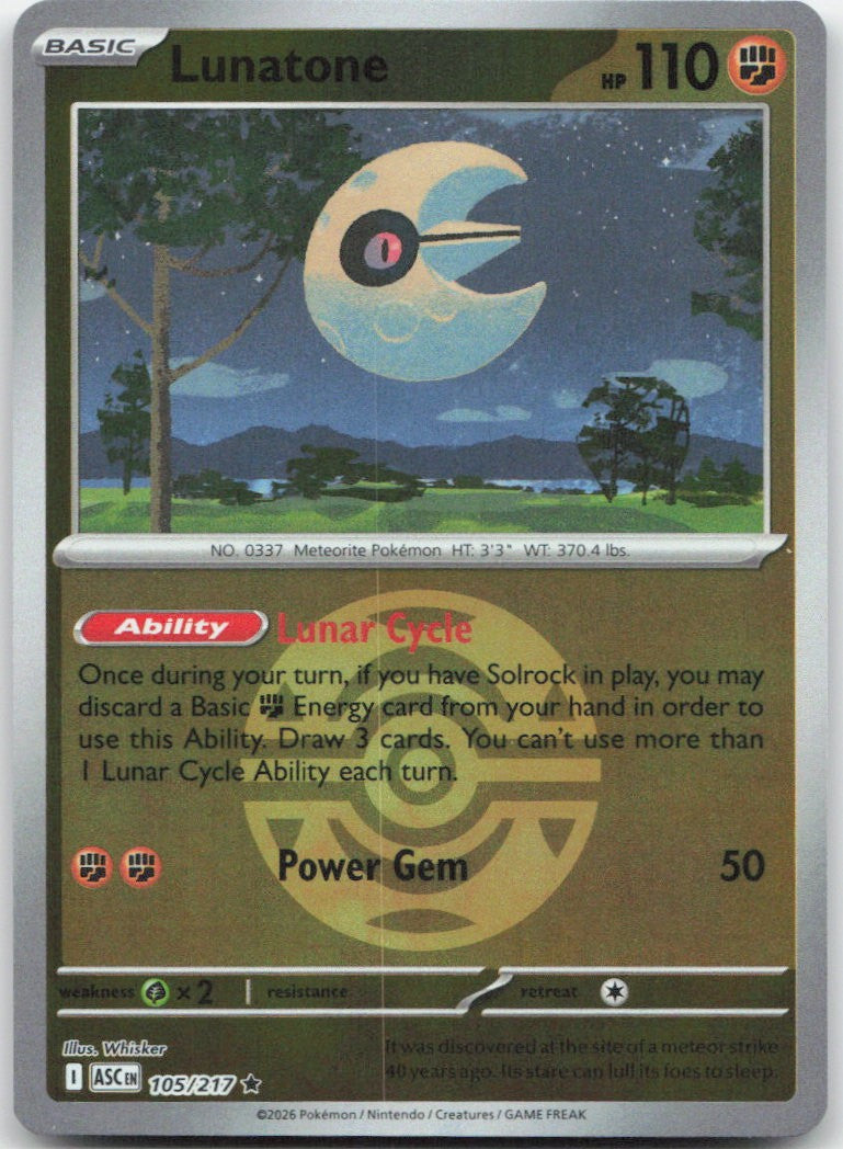 Lunatone (Dusk Ball)