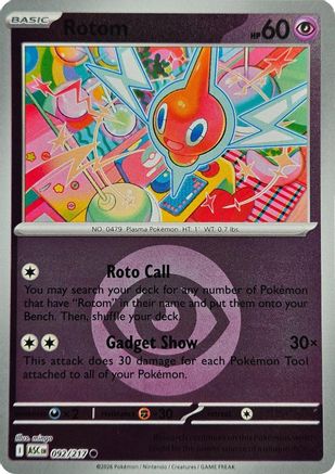 Rotom (Energy Symbol Pattern) 092/217 - Reverse Holofoil Ascended Heroes
