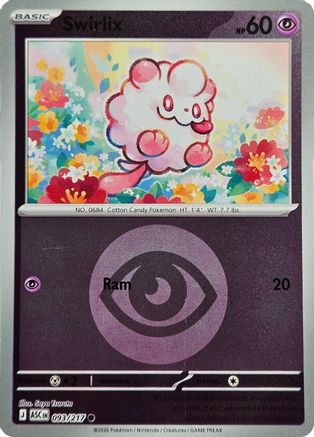 Swirlix (Energy Symbol Pattern) 093/217 - Reverse Holofoil Ascended Heroes