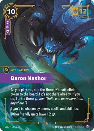 Baron Nashor 147/219 - Unleashed Foil