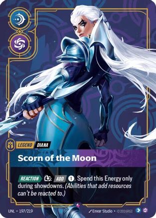 Diana - Scorn of the Moon 197/219 - Unleashed Foil