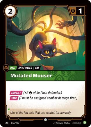 Mutated Mouser 036/219 - Unleashed Foil