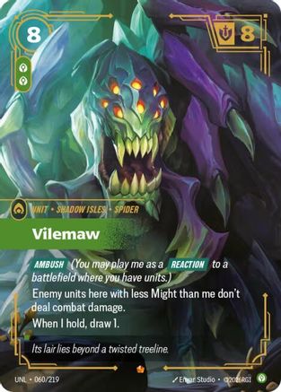 Vilemaw 060/219 - Unleashed Foil