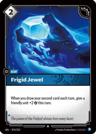 Frigid Jewel 074/219 - Unleashed Foil