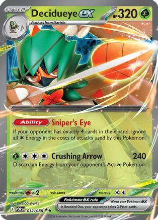 Decidueye ex 012/088 - Holofoil Perfect Order