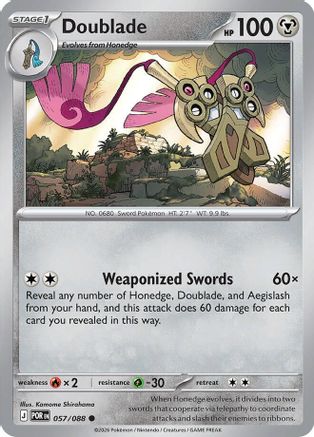 Doublade 057/088 - Reverse Holofoil Perfect Order