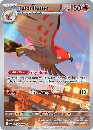 Talonflame 091/088 - Holofoil Perfect Order