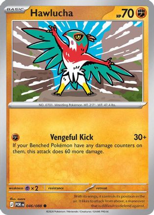 Hawlucha 046/088 - Reverse Holofoil Perfect Order