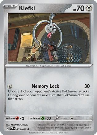Klefki 059/088 - Reverse Holofoil Perfect Order