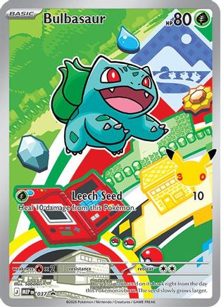 Bulbasaur 037  - Holofoil Mega Evolution Promo